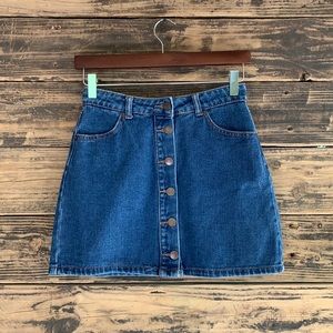 Forever 21 Denim Mini Skirt